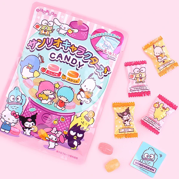 حلوى سانريو - تفاح وبرتقال يوسفي