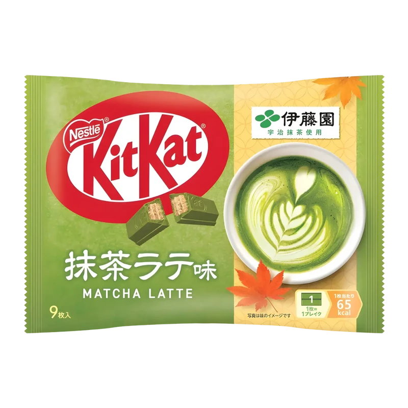 كتكات ياباني بنكهة ماتشا لاتيه