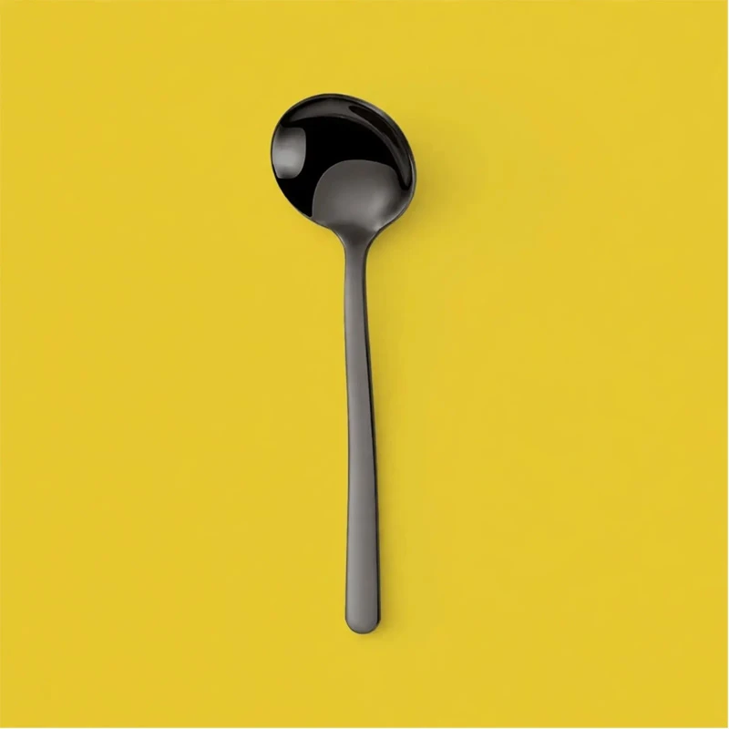 ملعقة اسبريسو استانليس لون اسود 9.8 cm