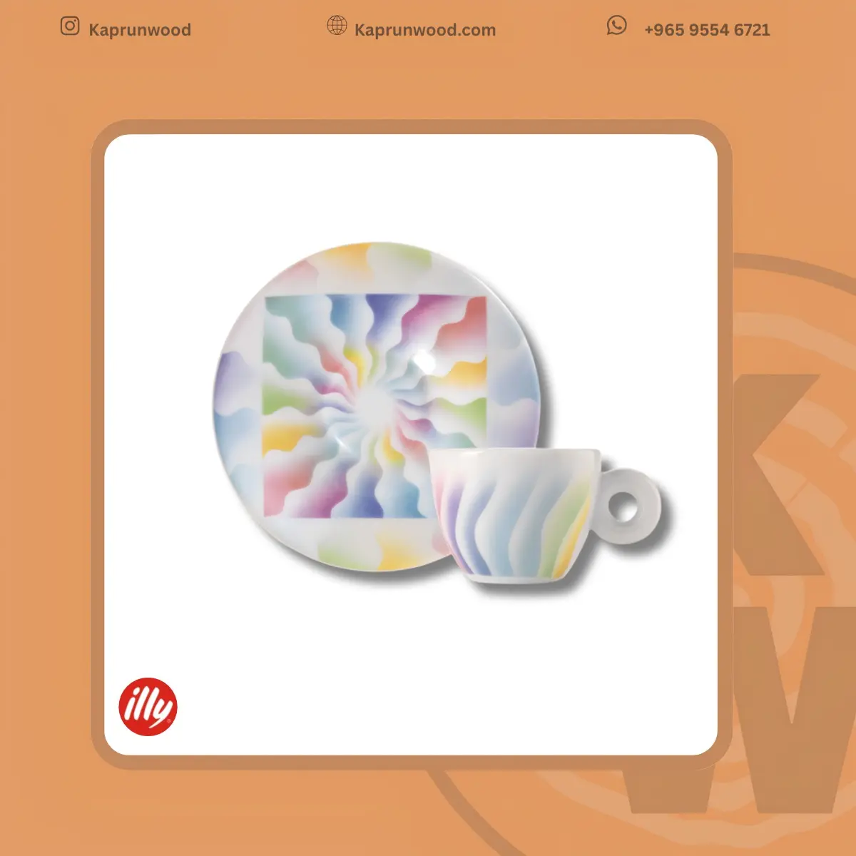 كوب اسبريسو من مجموعة illy Art Collection 2023