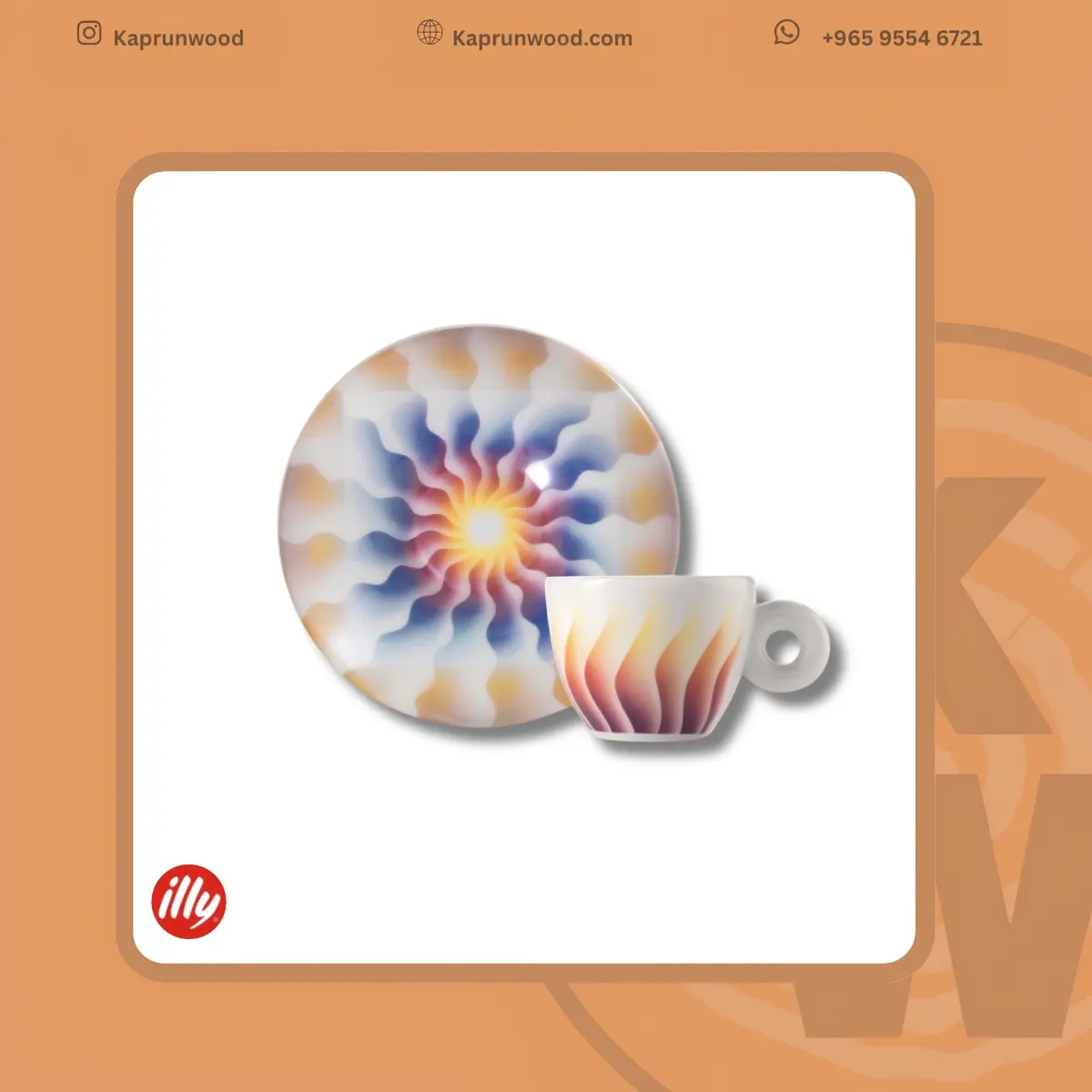 كوب اسبريسو من مجموعة illy Art Collection 2023