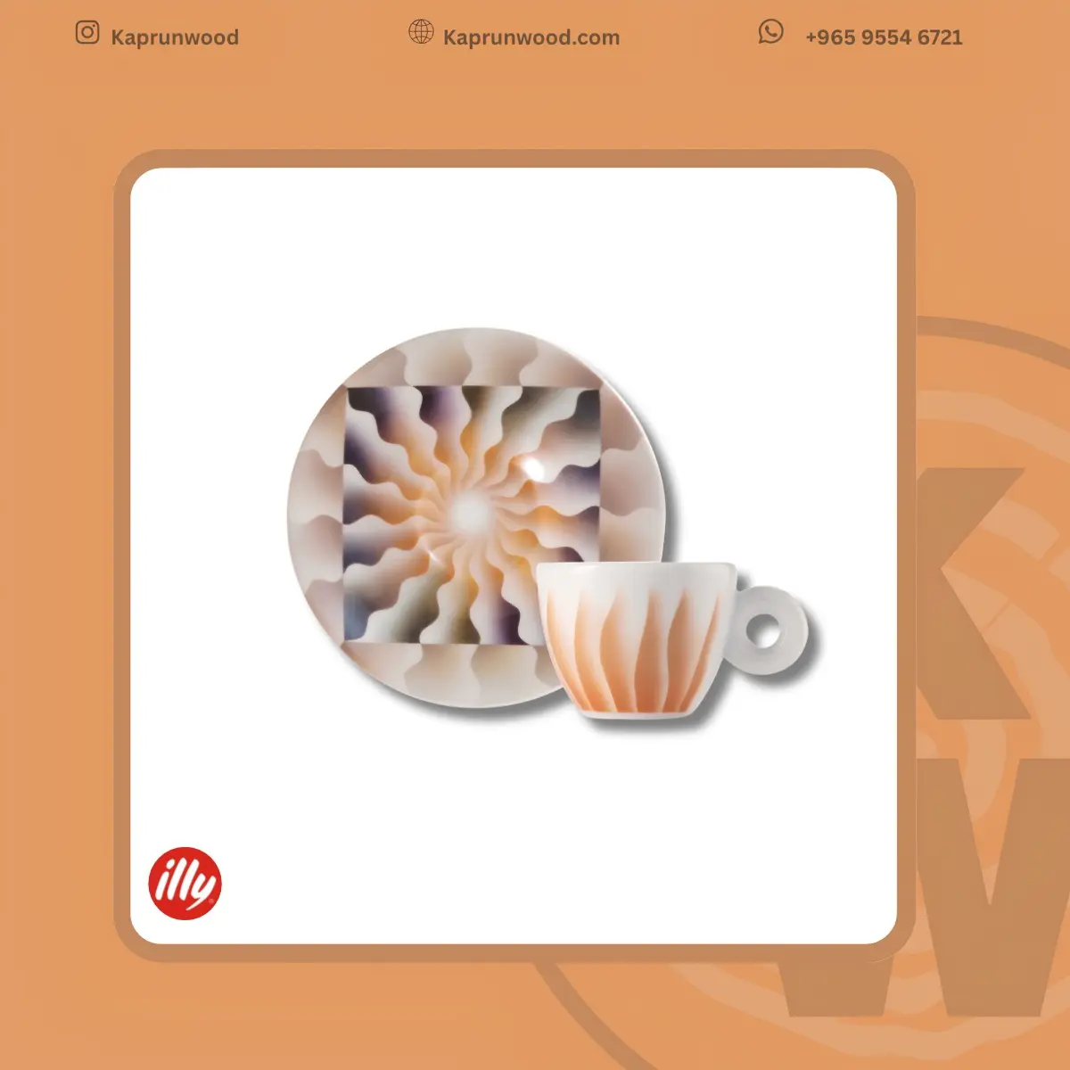 كوب اسبريسو من مجموعة illy Art Collection 2023