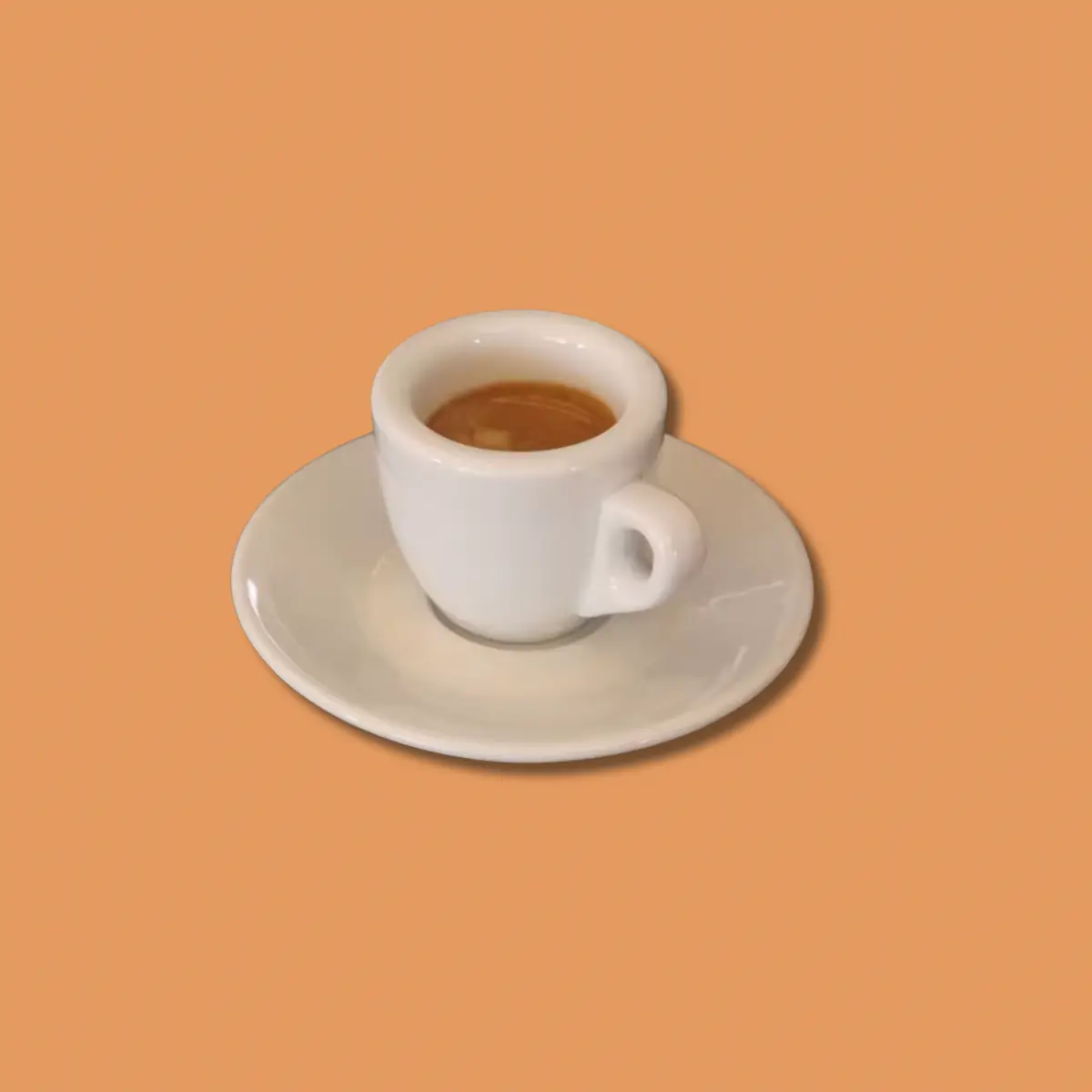 كوب اسبريسو ثقيل ml55 ابيض